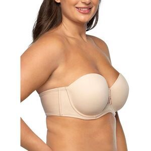 Vanity Fair Womens Beauty Back Smoothing Strapless Bra, Rose Beige, 38C